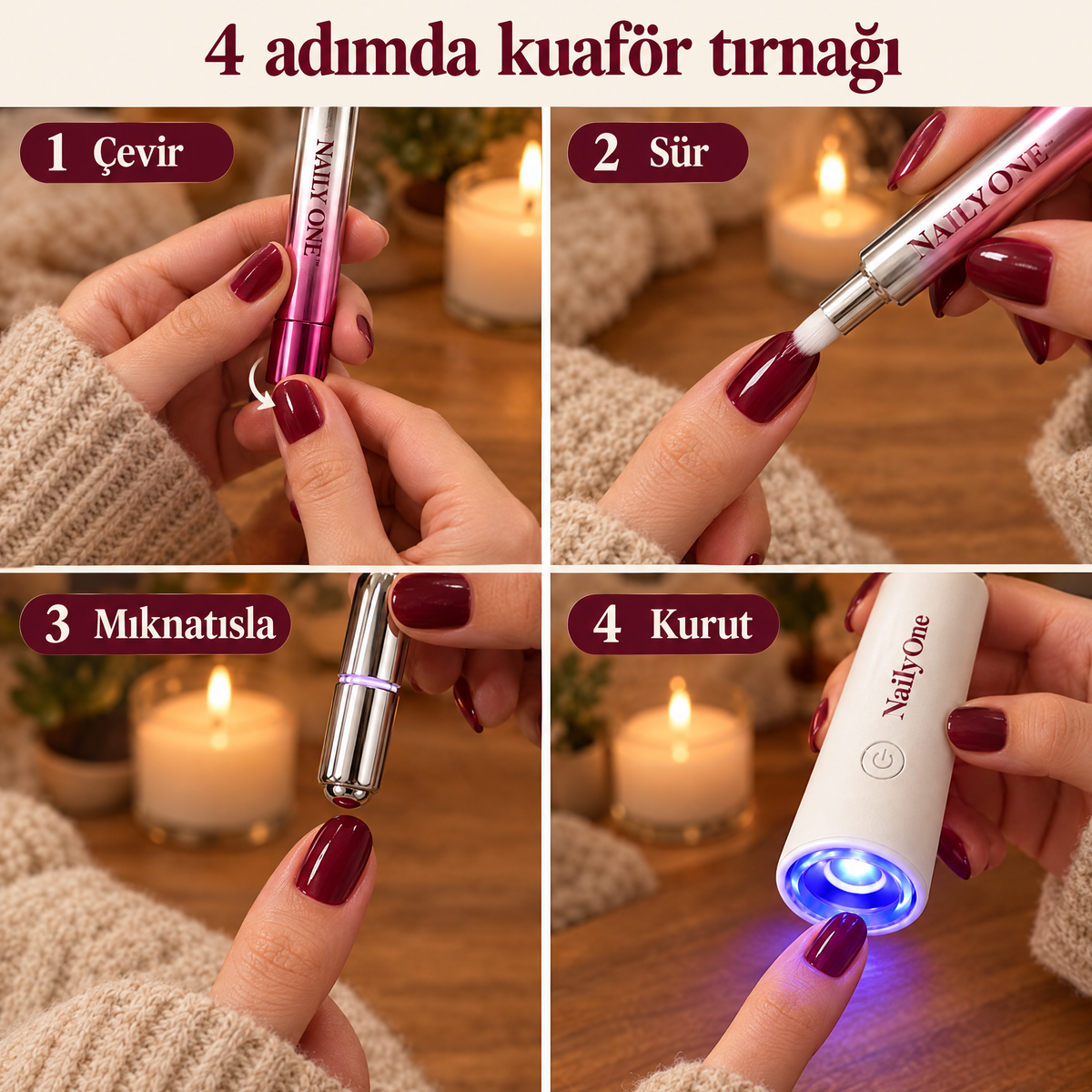 Naily One Kalıcı Oje Kalemi