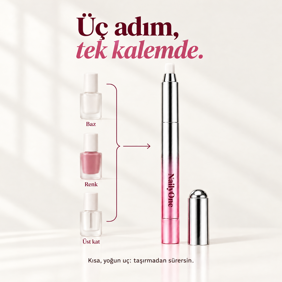 Naily One Kalıcı Oje Kalemi